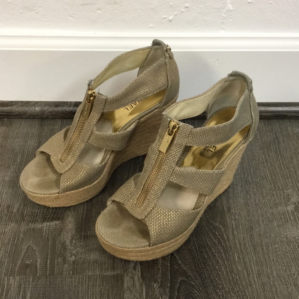 MICHAEL Michael Kors Damita Platform Wedge Sandals